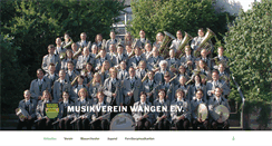 Desktop Screenshot of mv-wangen.de