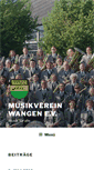 Mobile Screenshot of mv-wangen.de